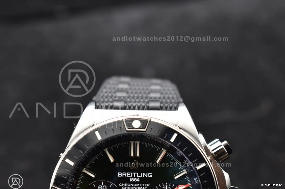 Chronomat Robber A Best Green Bracelet Dial Colorful 1:1 536 SS Edition BLSF B01 44mm On 0405